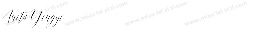 Anita Yingyi字体转换